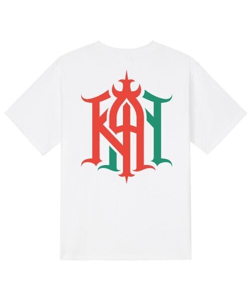 KAN6312(カン6312)の「KTW0030 カントゥカット 半袖Tシャツ - ホワイト(Tシャツ/カットソー・メンズ・その他・LARGE/MEDIUM/SMALL/X-LARGE)」の1枚目の写真