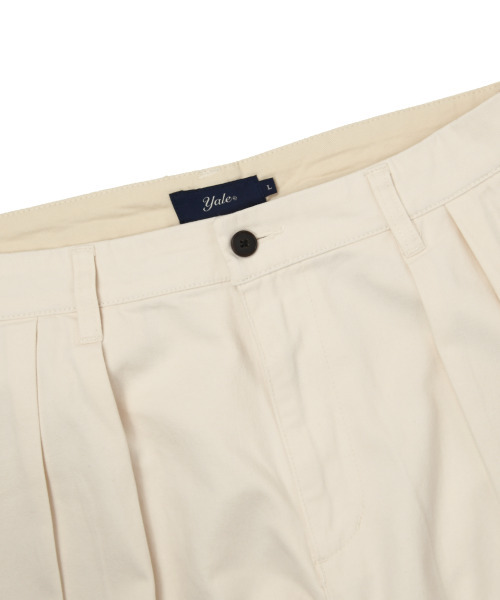 YALE(イェール)の「プレミアムヴィンテージツーピンタックワイドチノパンツ_クリーム(その他パンツ・レディース・その他・SMALL/MEDIUM/LARGE/X-LARGE/X-SMALL/XX-LARGE)」の3枚目の写真