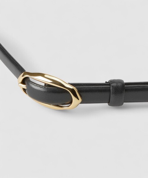 ANAYI（アナイ）の「【Eternal Line 2026】モチーフバックルスライドベルト（ベルト・レディース・オフホワイト/ブラック・FREE）」の11枚目の写真