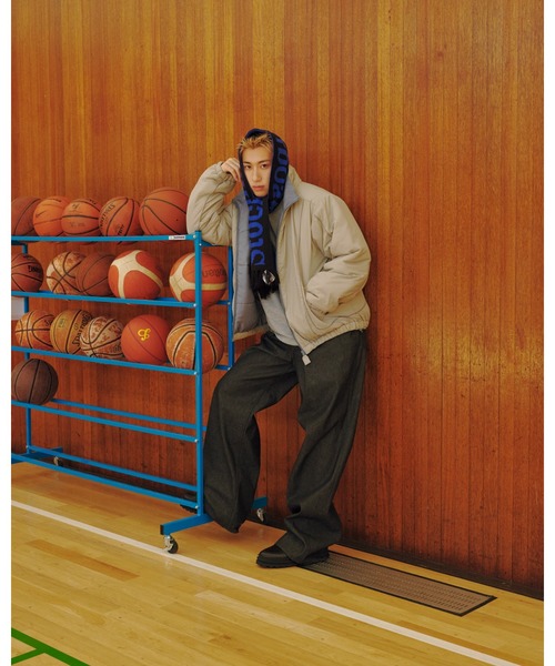 &RSON(アンダーソン)の「STANDARD PADDED TRACK JACKET(ブルゾン・メンズ・グレー・SMALL/MEDIUM/LARGE)」の15枚目の写真