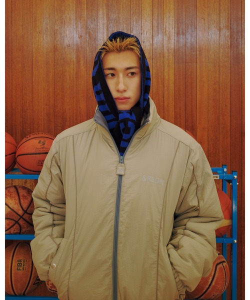 &RSON(アンダーソン)の「STANDARD PADDED TRACK JACKET(ブルゾン・メンズ・グレー・SMALL/MEDIUM/LARGE)」の16枚目の写真