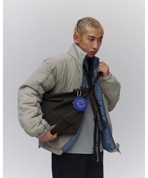 &RSON(アンダーソン)の「STANDARD PADDED TRACK JACKET(ブルゾン・メンズ・グレー・SMALL/MEDIUM/LARGE)」の3枚目の写真