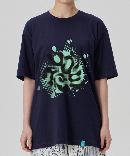 ASTRAL PROJECTION（アストラルプロジェクション）の「[ボイジ]コットンルーズフィット半袖Tシャツ_スペースネイビー（Tシャツ/カットソー・メンズ・その他・LARGE/MEDIUM/X-LARGE/XX-LARGE）」の3枚目の写真