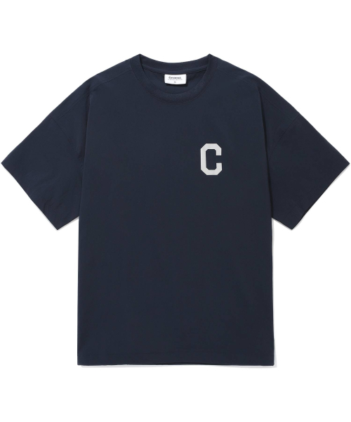 COVERNAT(カバーナット)の「カレッジテックナイロンTシャツネイビー(Tシャツ/カットソー・レディース・その他・MEDIUM/SMALL/X-LARGE/X-SMALL/LARGE)」の1枚目の写真