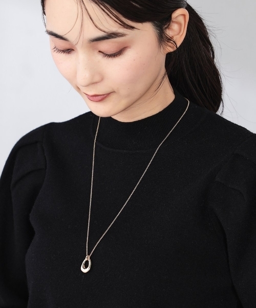 a.v.v(アーヴェヴェ)の「ニュアンスワントップネックレス(ネックレス・レディース・ゴールド/シルバー・38)」の1枚目の写真