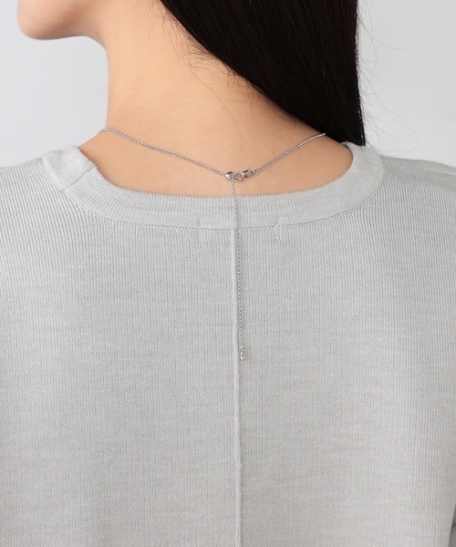 a.v.v(アーヴェヴェ)の「ニュアンスワントップネックレス(ネックレス・レディース・ゴールド/シルバー・38)」の10枚目の写真
