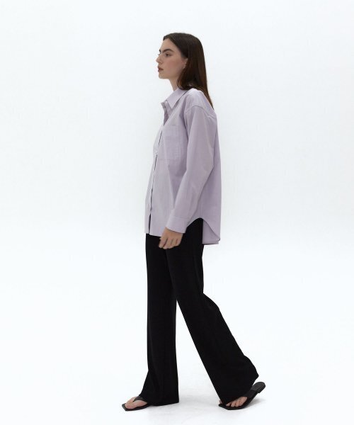 38COMEONCOMMON（38カモンコモン）の「21AU RIB KNIT PANTS (BLACK)（その他パンツ・レディース・その他・FREE）」の3枚目の写真