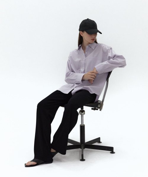 38COMEONCOMMON（38カモンコモン）の「21AU RIB KNIT PANTS (BLACK)（その他パンツ・レディース・その他・FREE）」の4枚目の写真