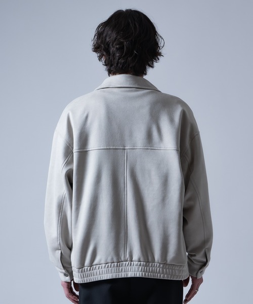 improves（インプローブス）の「スエードタッチスイングトップ（ブルゾン・メンズ・ライトグレー/キャメル・MEDIUM/SMALL/X-LARGE/LARGE）」の12枚目の写真