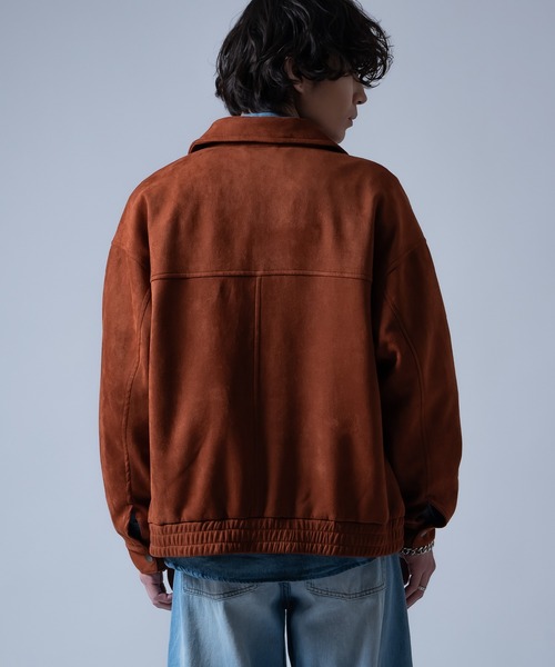 improves（インプローブス）の「スエードタッチスイングトップ（ブルゾン・メンズ・ライトグレー/キャメル・MEDIUM/SMALL/X-LARGE/LARGE）」の17枚目の写真