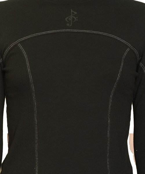 2113 STUDIO(イイルイルサムスタジオ)の「Ep.6 Long sleeve unbalanced cut Black top No.15(Tシャツ/カットソー・レディース・その他・FREE)」の2枚目の写真
