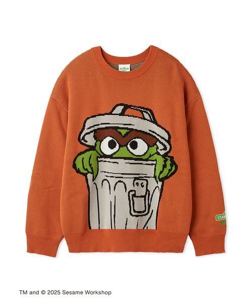 SESAME STREET（セサミストリート）の「【OUR KIND OF HOLIDAY】ニットプルオーバー（ニット/セーター・レディース・ブルー/オレンジ/イエロー/ピンク/レッド・F）」の18枚目の写真