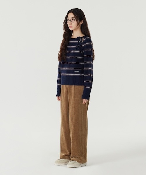 COVERNAT(カバーナット)の「WOMAN CORDUROY PINTUCK PANTS(その他パンツ・レディース・チャコール/ベージュ/アイボリー・MEDIUM/SMALL)」の19枚目の写真