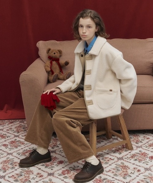 COVERNAT(カバーナット)の「WOMAN CORDUROY PINTUCK PANTS(その他パンツ・レディース・チャコール/ベージュ/アイボリー・MEDIUM/SMALL)」の17枚目の写真