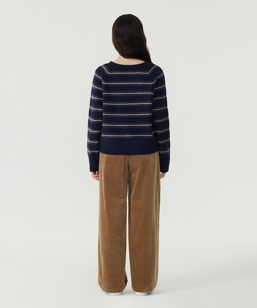 COVERNAT(カバーナット)の「WOMAN CORDUROY PINTUCK PANTS(その他パンツ・レディース・チャコール/ベージュ/アイボリー・MEDIUM/SMALL)」の20枚目の写真