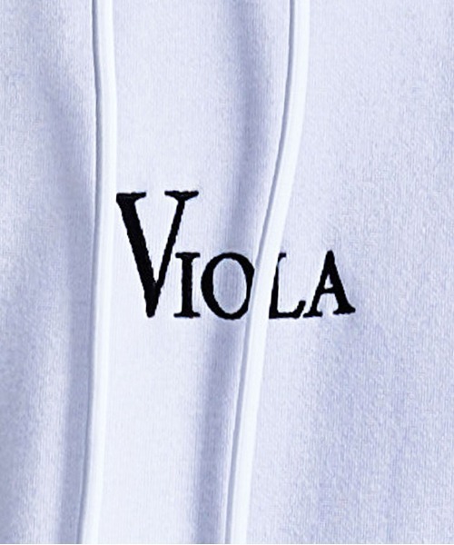 VIOLA(ヴィオラ)の「『VIOLA rumore/ヴィオラ ルモーレ』フリース起毛スピンドルパーカー(パーカー・メンズ・ブラック/オフホワイト・L/XL/M)」の10枚目の写真