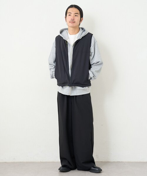 Kastane（カスタネ）の「【一部店舗限定/ユニセックス】BM フリースリバーシブルベスト（その他アウター・メンズ・カーキ/ブラック・FREE）」の6枚目の写真