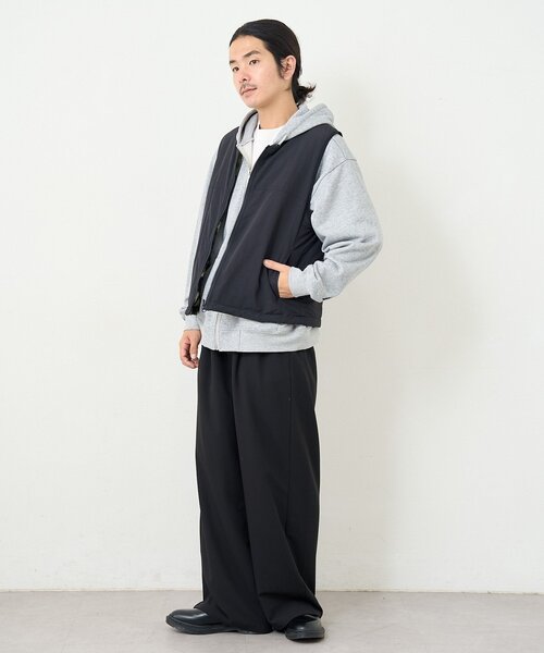 Kastane（カスタネ）の「【一部店舗限定/ユニセックス】BM フリースリバーシブルベスト（その他アウター・メンズ・カーキ/ブラック・FREE）」の7枚目の写真