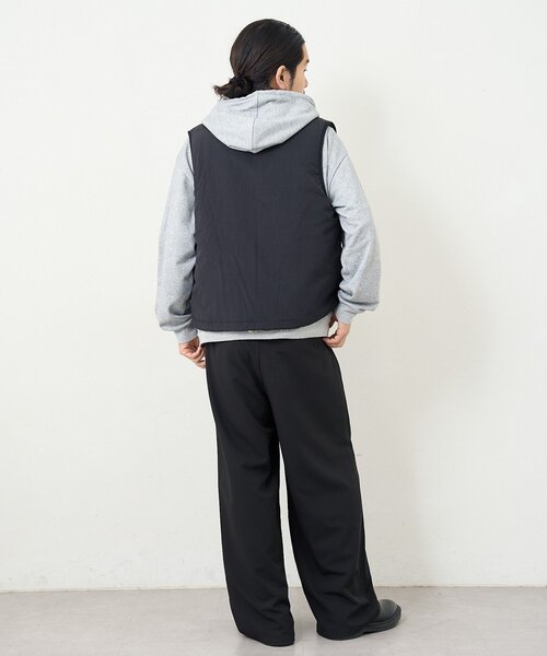 Kastane（カスタネ）の「【一部店舗限定/ユニセックス】BM フリースリバーシブルベスト（その他アウター・メンズ・カーキ/ブラック・FREE）」の8枚目の写真