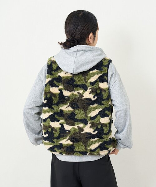 Kastane（カスタネ）の「【一部店舗限定/ユニセックス】BM フリースリバーシブルベスト（その他アウター・メンズ・カーキ/ブラック・FREE）」の11枚目の写真