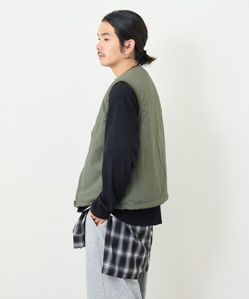 Kastane（カスタネ）の「【一部店舗限定/ユニセックス】BM フリースリバーシブルベスト（その他アウター・メンズ・カーキ/ブラック・FREE）」の17枚目の写真