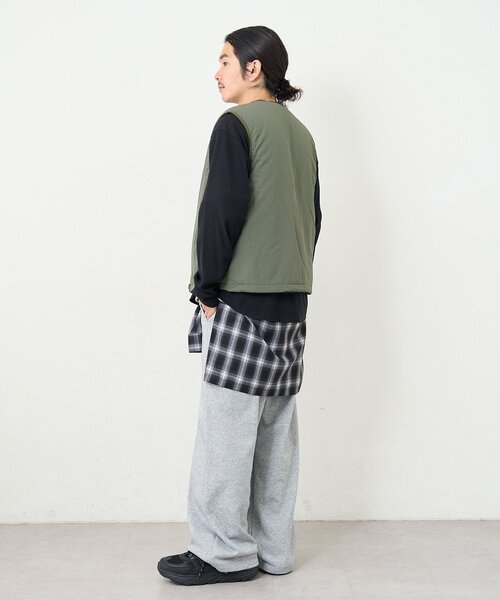 Kastane（カスタネ）の「【一部店舗限定/ユニセックス】BM フリースリバーシブルベスト（その他アウター・メンズ・カーキ/ブラック・FREE）」の21枚目の写真