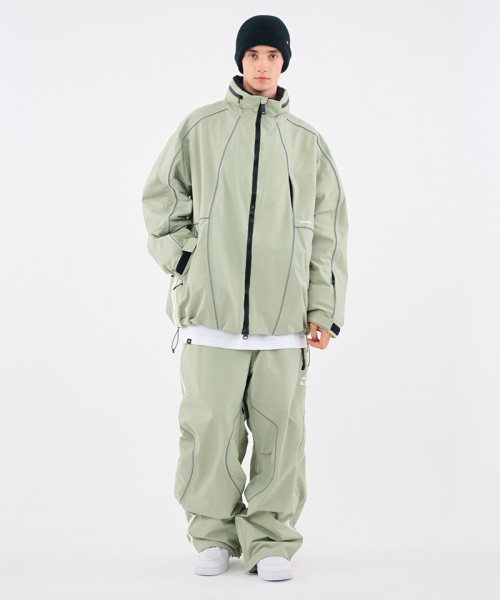 DOLL OUTERWEAR（ドラ アウターウェア）の「[DOLL x DUMDIDUM] 2526 ラリージャケット&パンツセット L.KHAKI 男女共用（セットアップ・レディース・その他・SMALL/MEDIUM/LARGE/X-LARGE）」の9枚目の写真