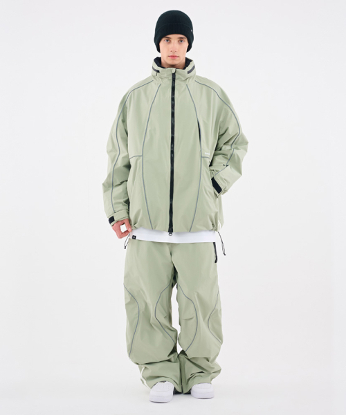 DOLL OUTERWEAR（ドラ アウターウェア）の「[DOLL x DUMDIDUM] 2526 ラリージャケット&パンツセット L.KHAKI 男女共用（セットアップ・レディース・その他・SMALL/MEDIUM/LARGE/X-LARGE）」の11枚目の写真