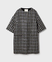 GRACE CLASS | シャイニーツイードコート(その他アウター)