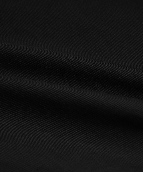8P Banding Wide Cargo Pants Black
