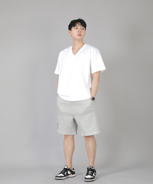 SAINTCREW(セントクルー)の「Vネック無地半袖Tシャツ BVS-823 ホワイト(Tシャツ/カットソー・メンズ・その他・MEDIUM/LARGE/X-LARGE/XX-LARGE)」の3枚目の写真