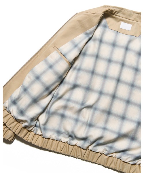 SOPHNET.(ソフネット)の「HARRINGTON JACKET(ブルゾン・メンズ・ブラック/ベージュ/ライトブルー・2/5/4/3/1)」の9枚目の写真