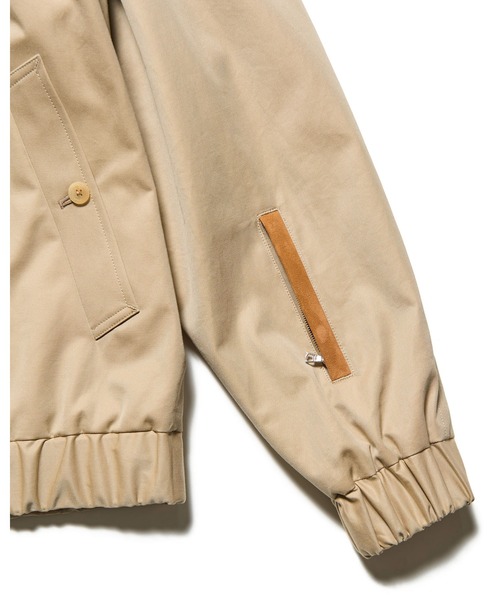 SOPHNET.(ソフネット)の「HARRINGTON JACKET(ブルゾン・メンズ・ブラック/ベージュ/ライトブルー・2/5/4/3/1)」の10枚目の写真