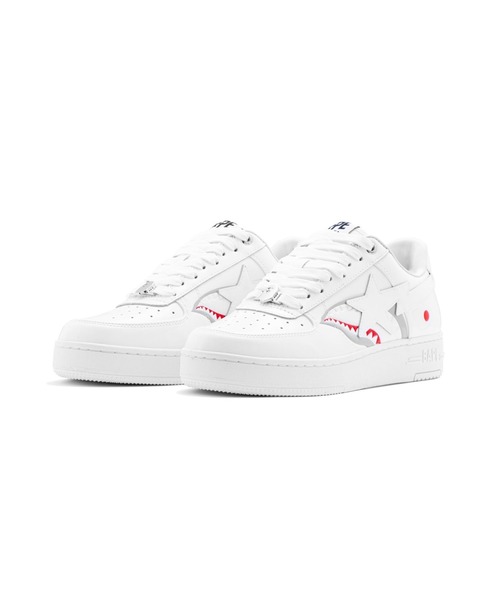 A BATHING APE（アベイシングエイプ）の「BAPE STA #3（スニーカー・レディース・ホワイト/ブラック・6/5）」の2枚目の写真