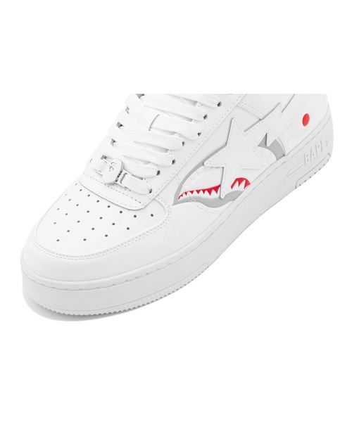 A BATHING APE（アベイシングエイプ）の「BAPE STA #3（スニーカー・レディース・ホワイト/ブラック・6/5）」の9枚目の写真