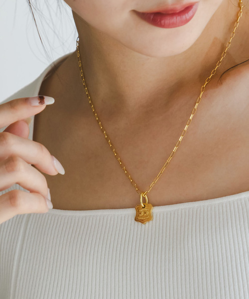 Chibi Jewels (チビジュエルズ)の「chibi jewels/チビジュエルズ Cherry Coin Necklace(ネックレス・レディース・ゴールド・FREE)」の1枚目の写真