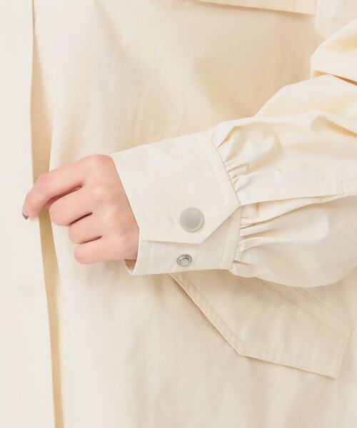 Ray BEAMS（レイビームス）の「2WAY マウンテン パーカー（撥水）（マウンテンパーカー・レディース・ブラック/ホワイト系その他6/カーキ・1/0）」の21枚目の写真