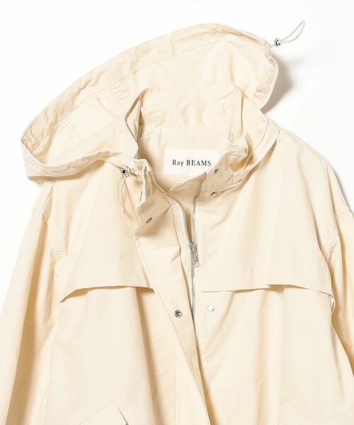 Ray BEAMS(レイビームス)の「2WAY マウンテン パーカー(撥水)(マウンテンパーカー・レディース・ブラック/ホワイト系その他6/カーキ・1/0)」の13枚目の写真