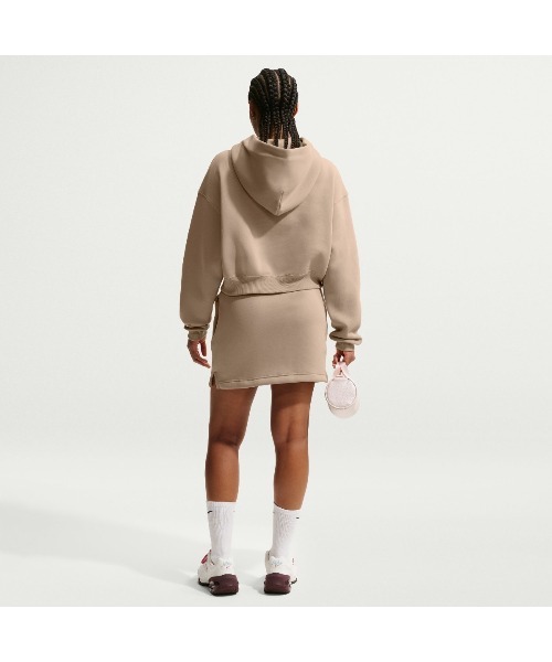 NIKE(ナイキ)の「NIKE NSW Phoenix Fleece Women's High-Waisted Slim Mini Skirt(ナイキ NSW フェニックス フリース ウィメンズ ハイウエスト スリム ミニ スカート)(スカート・レディース・ブラック/ベージュ系/ピンク系・SMALL/MEDIUM/LARGE)」の15枚目の写真