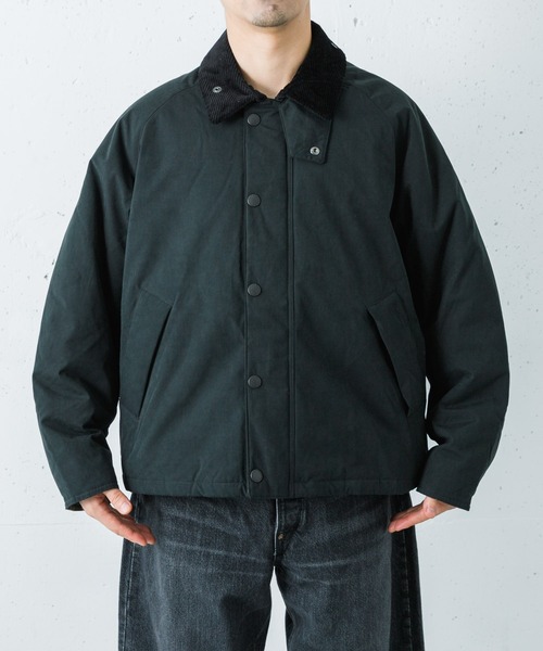 Barbour(バブアー)の「Barbour padded transport jacket(ダウンジャケット/コート・メンズ・ブラック/オリーブ・36/42/40/38)」の3枚目の写真