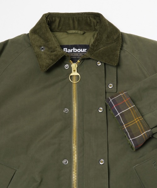 Barbour(バブアー)の「Barbour padded transport jacket(ダウンジャケット/コート・メンズ・ブラック/オリーブ・36/42/40/38)」の13枚目の写真