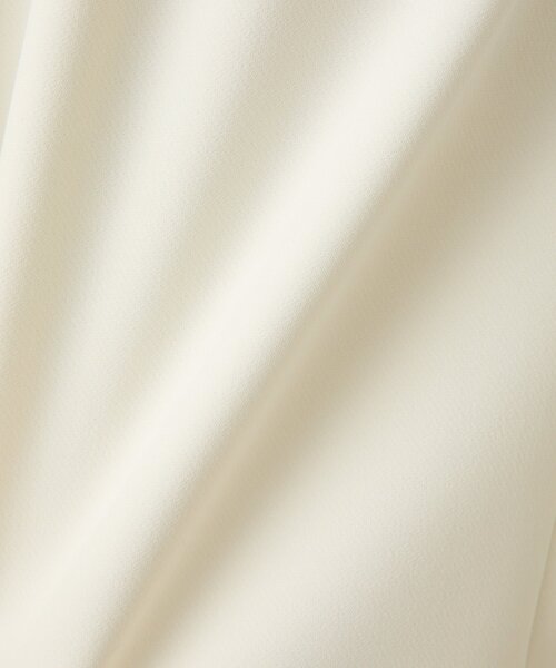 BEARDSLEY（ビアズリー）の「ダブルクロスウエストリブパンツ（その他パンツ・レディース・ブラック/アイボリー・1/2/0）」の3枚目の写真