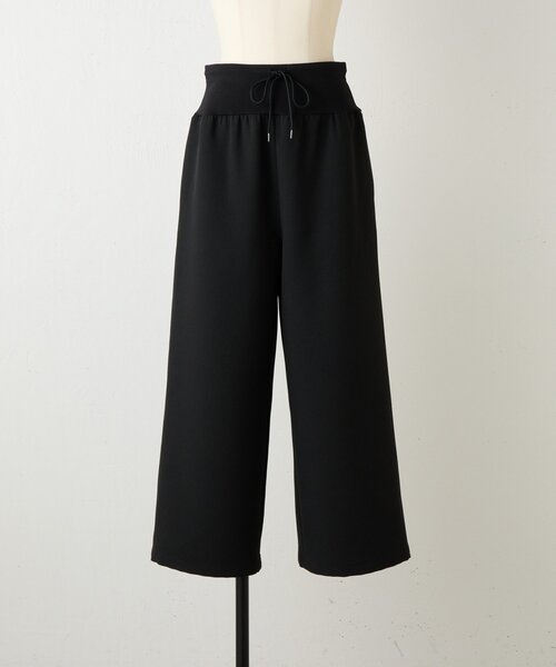 BEARDSLEY（ビアズリー）の「ダブルクロスウエストリブパンツ（その他パンツ・レディース・ブラック/アイボリー・1/2/0）」の15枚目の写真