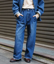 GEORGE'S（ジョージズ）の「タックコクーンデニム（デニムパンツ）」