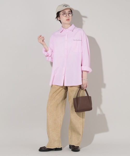 GEORGE'S（ジョージズ）の「タックコクーンデニム（デニムパンツ・レディース・ベージュ/ブルー/イエロー・SMALL/MEDIUM）」の4枚目の写真