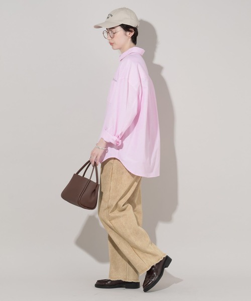 GEORGE'S（ジョージズ）の「タックコクーンデニム（デニムパンツ・レディース・ベージュ/ブルー/イエロー・SMALL/MEDIUM）」の5枚目の写真