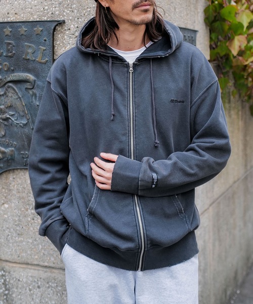 ELEMENT(エレメント)の「ELEMENT メンズ HORIZONTAL HOOD FULL パーカー 【2026年春夏モデル】(パーカー・メンズ・グリーン系その他/ブラック系その他/ブルー系その他・X-LARGE/LARGE/MEDIUM)」の8枚目の写真