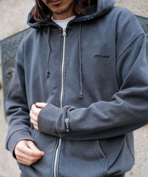 ELEMENT(エレメント)の「ELEMENT メンズ HORIZONTAL HOOD FULL パーカー 【2026年春夏モデル】(パーカー・メンズ・グリーン系その他/ブラック系その他/ブルー系その他・X-LARGE/LARGE/MEDIUM)」の9枚目の写真