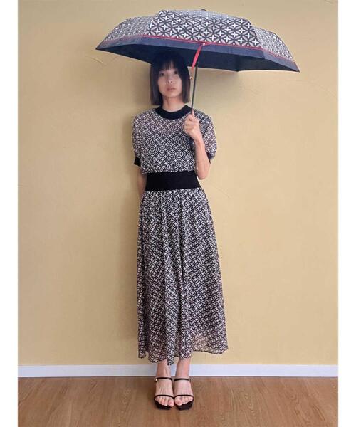 DRESSTERIOR(ドレステリア)の「【otonaMUSE5月号掲載/ウォッシャブル】オーバーラップサークル シアードレス(ワンピース・レディース・ベージュ系・34/36/38)」の2枚目の写真