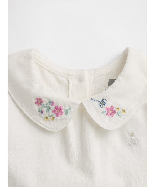 GAP(ギャップ)の「はじめてのお気に入り オーガニックコットン ピーターパン ボディスーツ (ベビー)(ロンパース・キッズ・オフホワイト・60cm/70cm/80cm/90cm/50cm)」の3枚目の写真